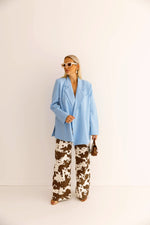 - George Light Blue Blazer