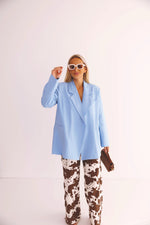 - George Light Blue Blazer