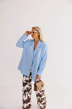 - George Light Blue Blazer
