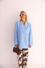 - George Light Blue Blazer