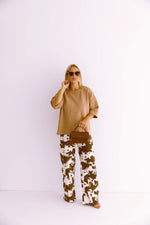 - Thibx Camel Sweater
