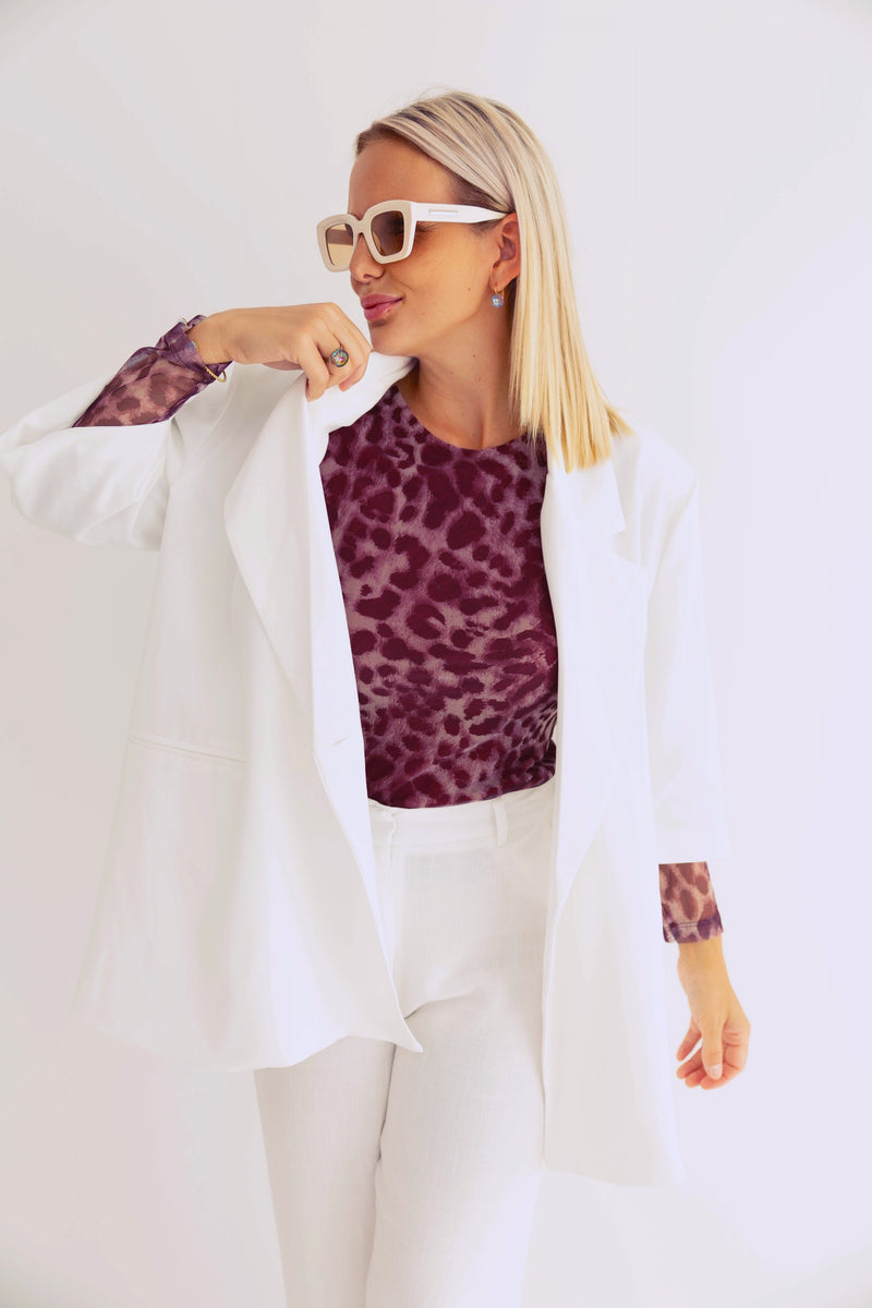 -Burgundy Top