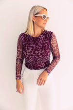-Burgundy Top