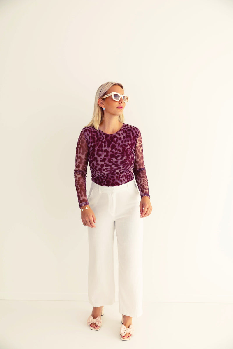 -Burgundy Top