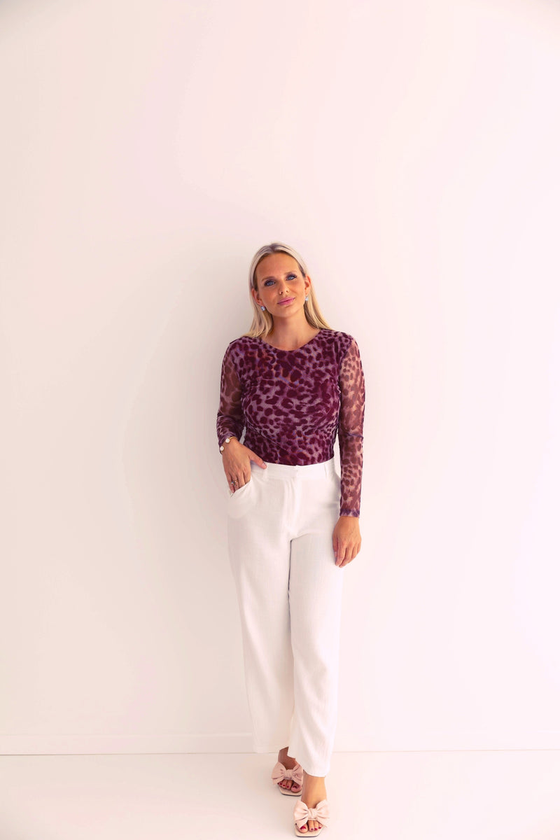 -Burgundy Top