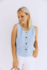 - Denim Gilet -