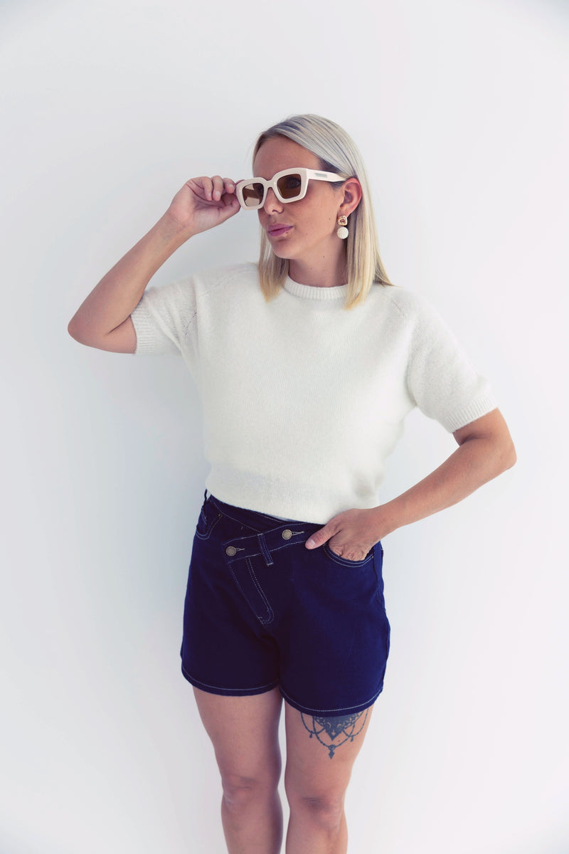 - Gina White Knitwear