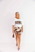 - Soho White Sweater