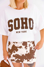 - Soho White Sweater