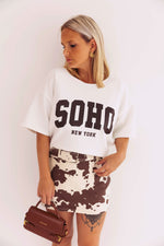 - Soho White Sweater