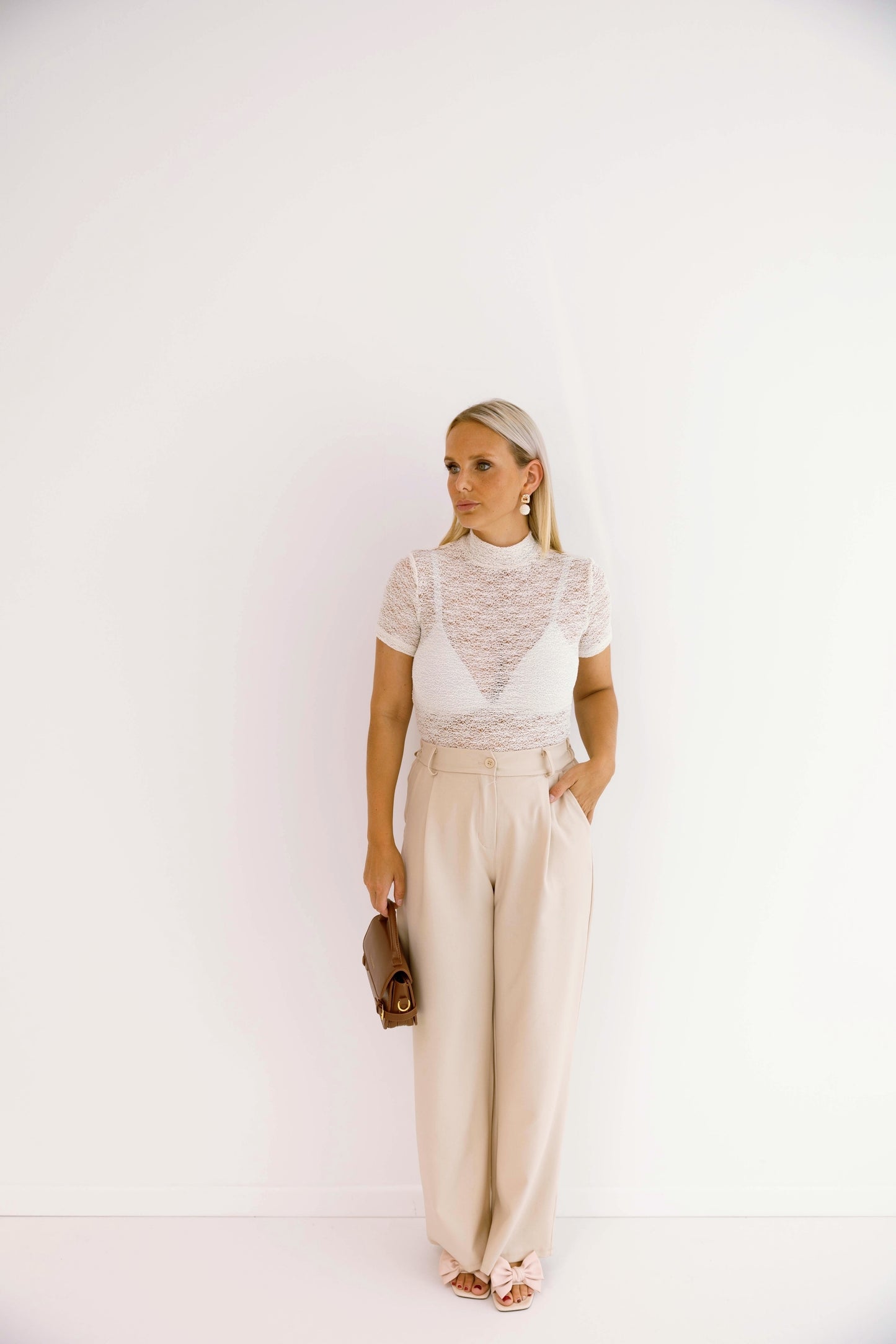 - Amalia Ecru Top