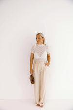- Amalia Ecru Top