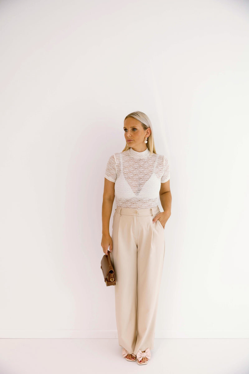 - Amalia Ecru Top
