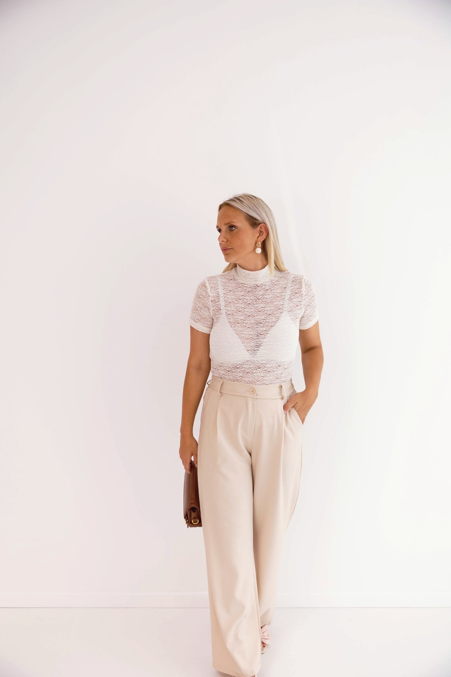 - Amalia Ecru Top