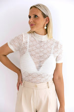 - Amalia Ecru Top