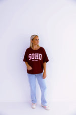 - Soho Bordeaux Sweater