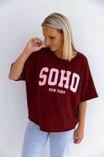 - Soho Bordeaux Sweater