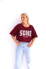 - Soho Bordeaux Sweater