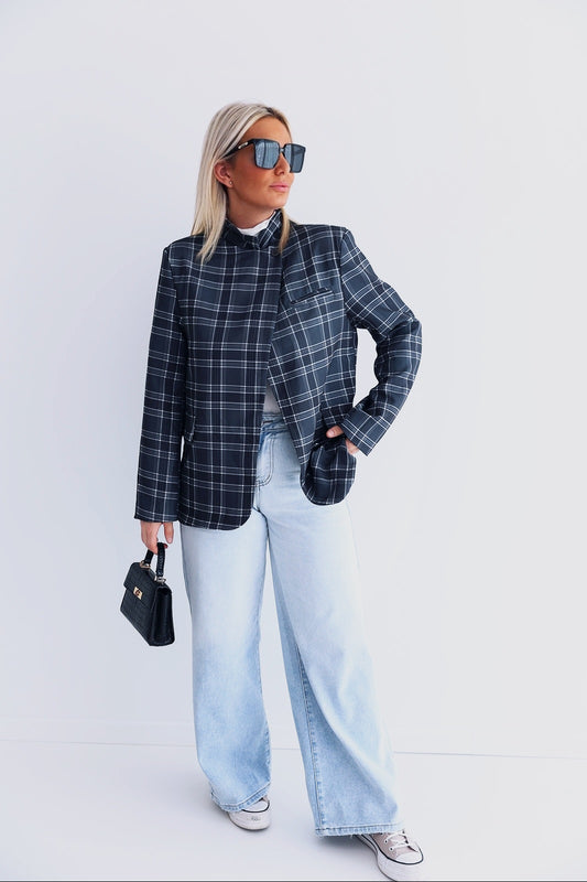 - Dart Gray Blazer