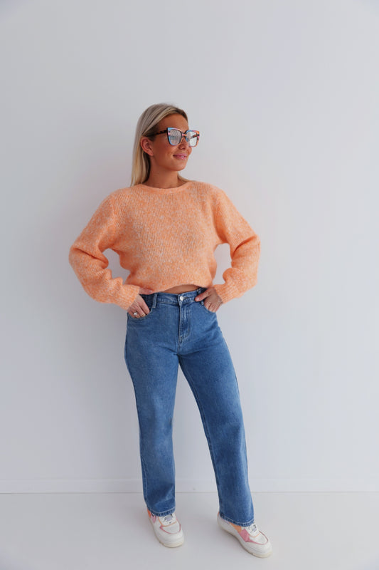 - Jolya High Waisted Straight Jeans