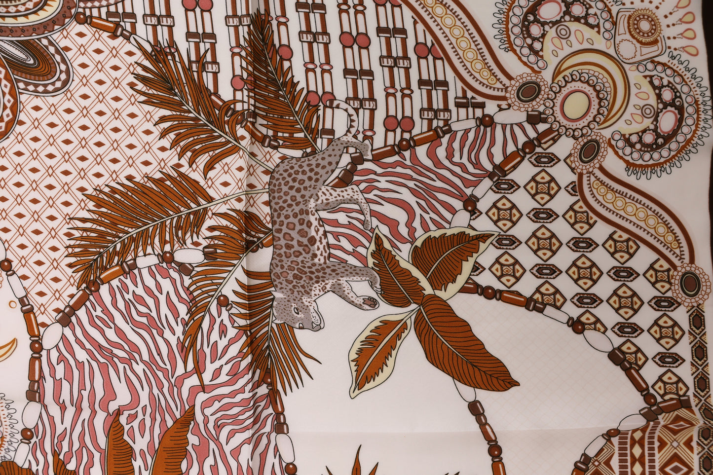 - Brown Lion Scarf