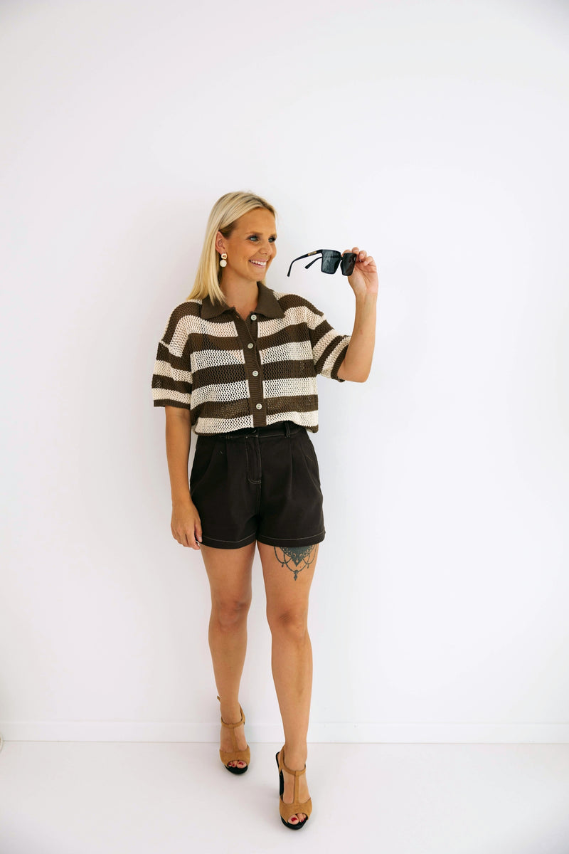- Creta Crocheted Blouse