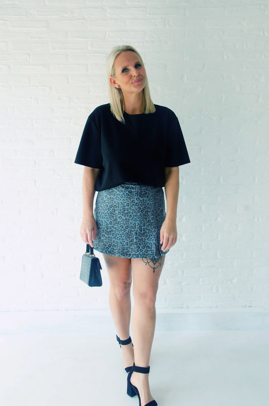- Blue Wildcat Skirt/Short