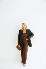 - Mocha Wide Pants