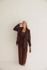 - Mocha Wide Pants