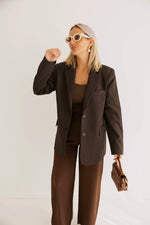 - Mocha Wide Pants