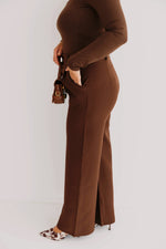 - Mocha Wide Pants