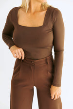 - Mocha Wide Pants