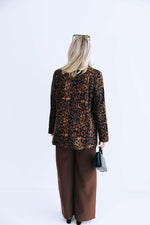 - Leopard Chic Blazer