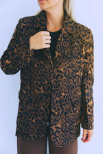 - Leopard Chic Blazer