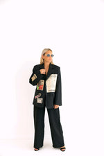 -  Noir Elegance Pants
