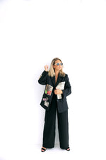 -  Noir Elegance Pants