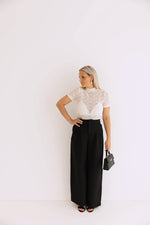 -  Noir Elegance Pants