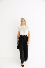 -  Noir Elegance Pants