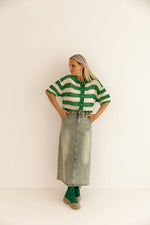 - Creta Crocheted Green Blouse