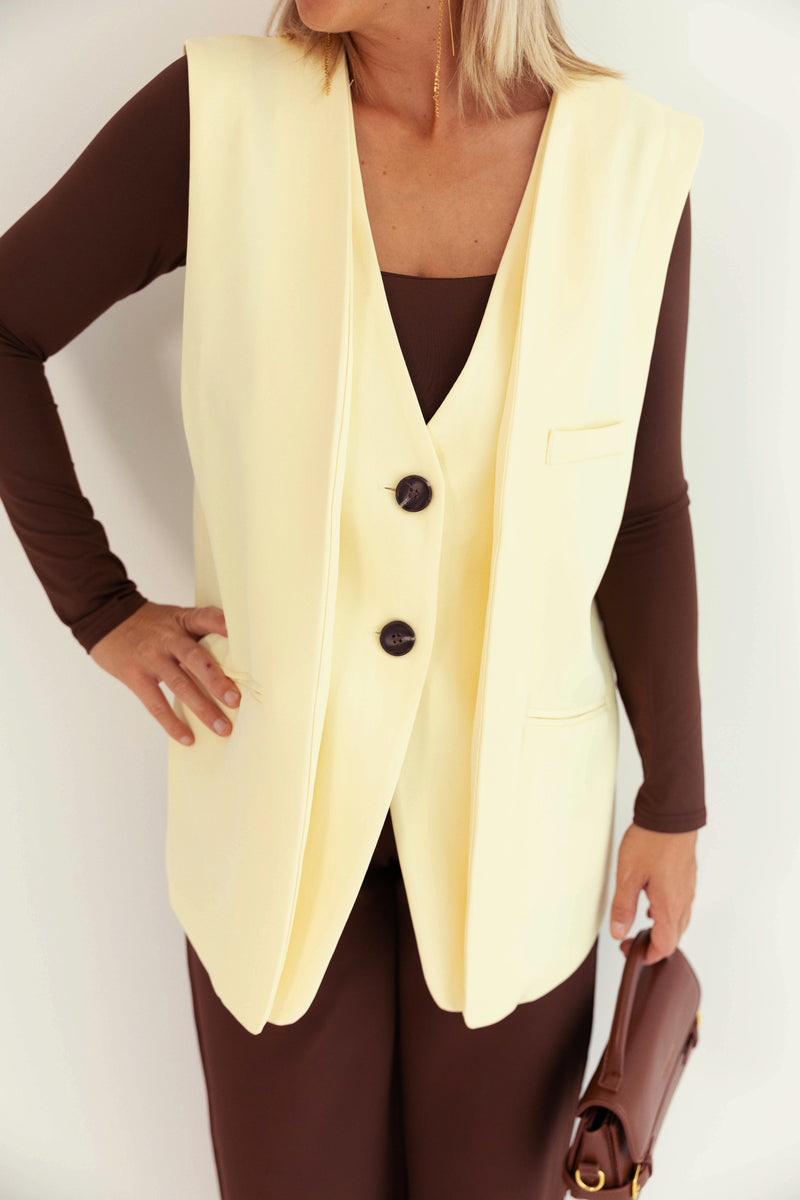 - Lemon Luxe Blazer