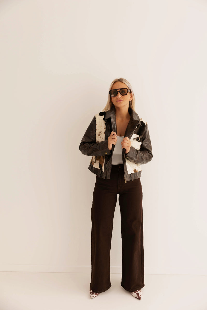 - Cow Leather Vest