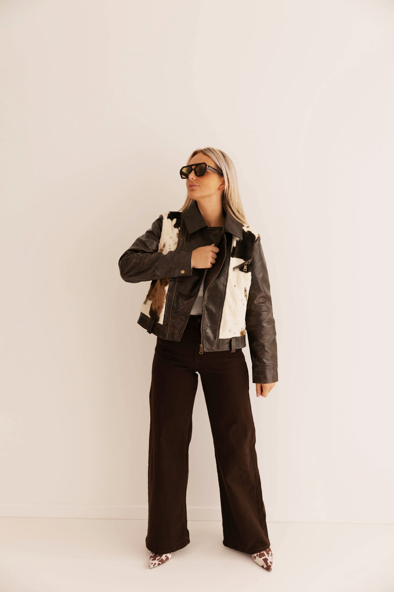 - Cow Leather Vest