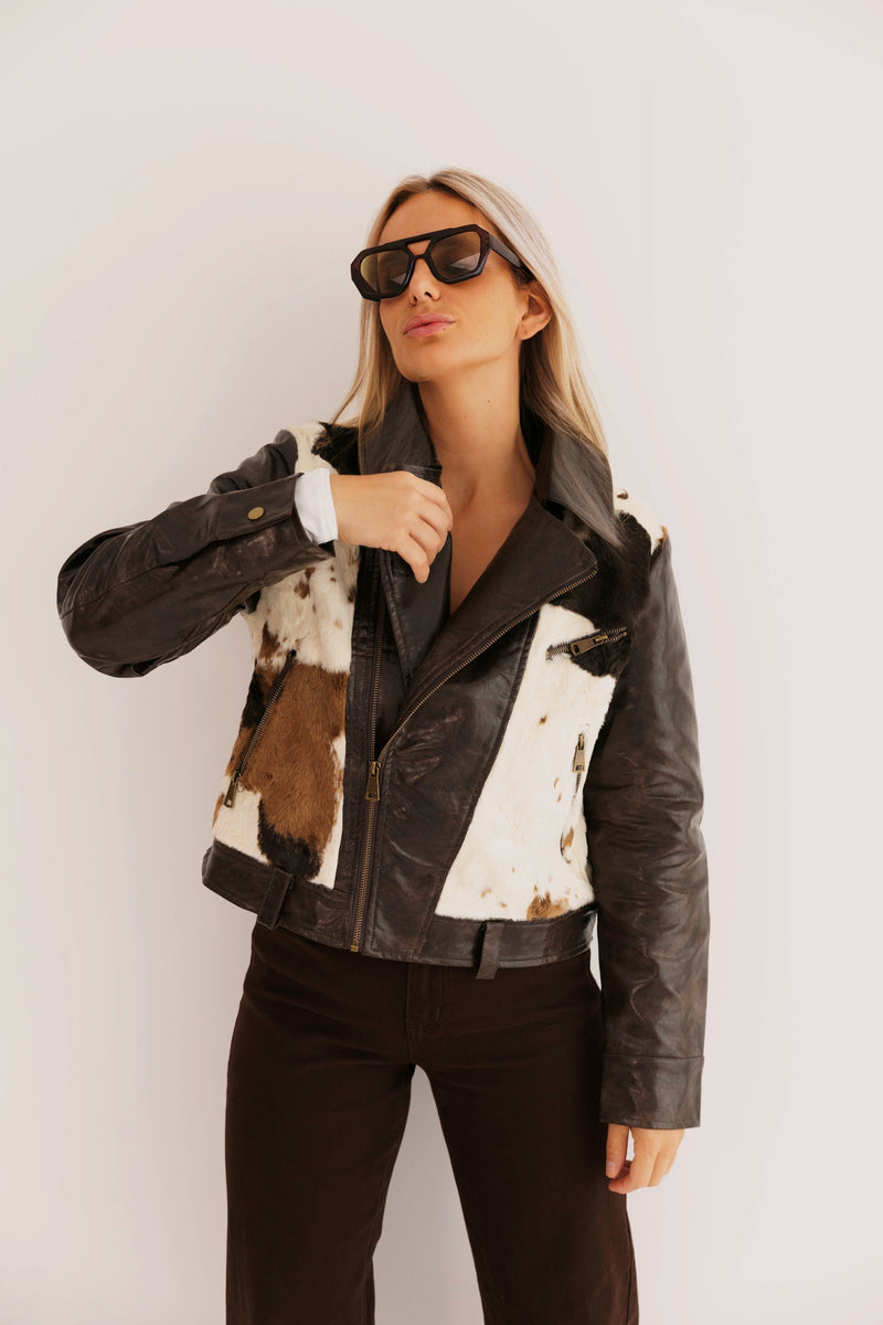 - Cow Leather Vest