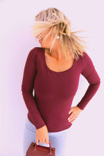 - Loöla Burgundy Top
