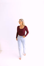 - Loöla Burgundy Top
