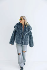 - Black Swan Fur Coat
