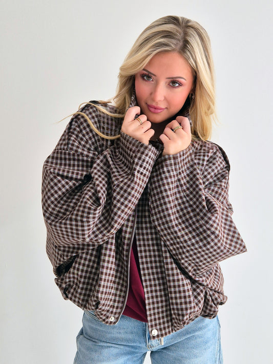 - Choco Bomber Jacket