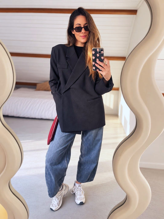 - Black Oversized Blazer