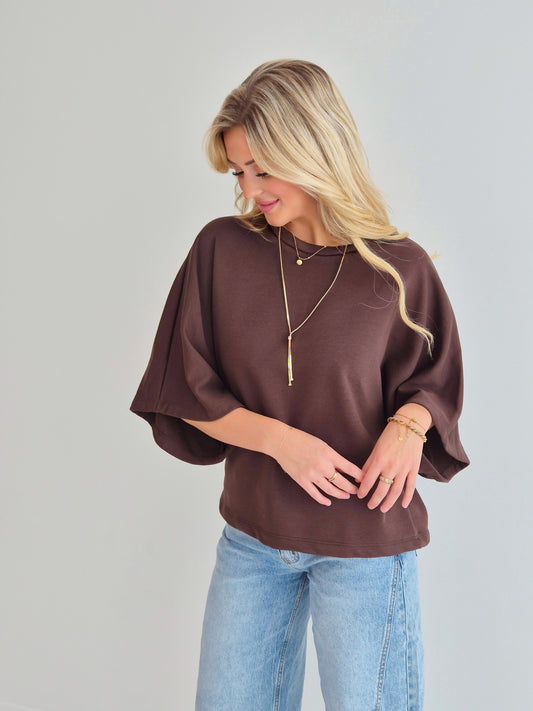 - Brown Sweatshirt