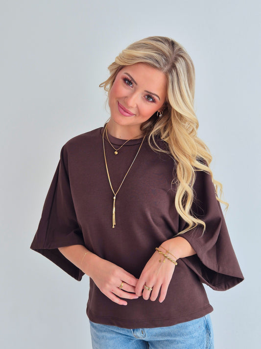 - Brown Sweatshirt